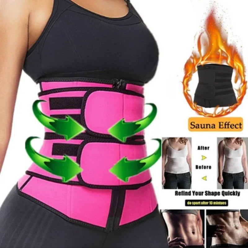 Cinta  neoprene efeito sauna perda de peso  fitness